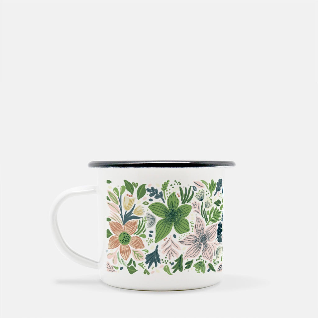 Camp Mug 10 oz. (Black Rim)