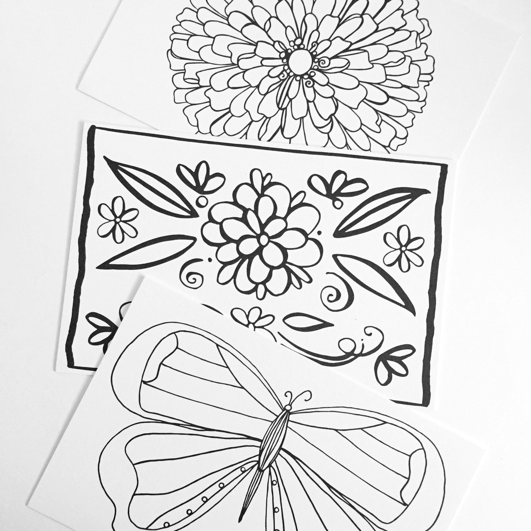 Postcard Set of 6 (Digital Download) - kathryncole